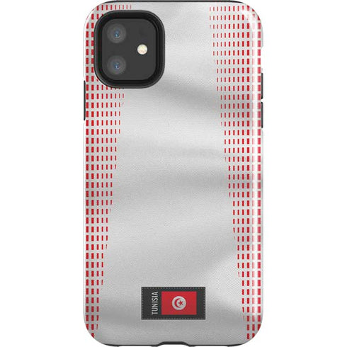 Tunisia Soccer Flag iPhone 11 Impact Case